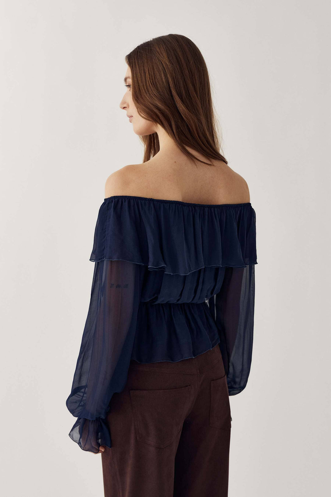 Noella - N-Margerie Blouse 15650004 - 007 - Navy Bluser 