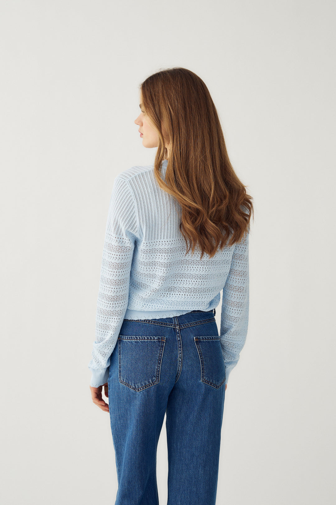 Noella - N-Margrit Knit Cardigan 16040001 - 016 - Light Blue Cardigans 