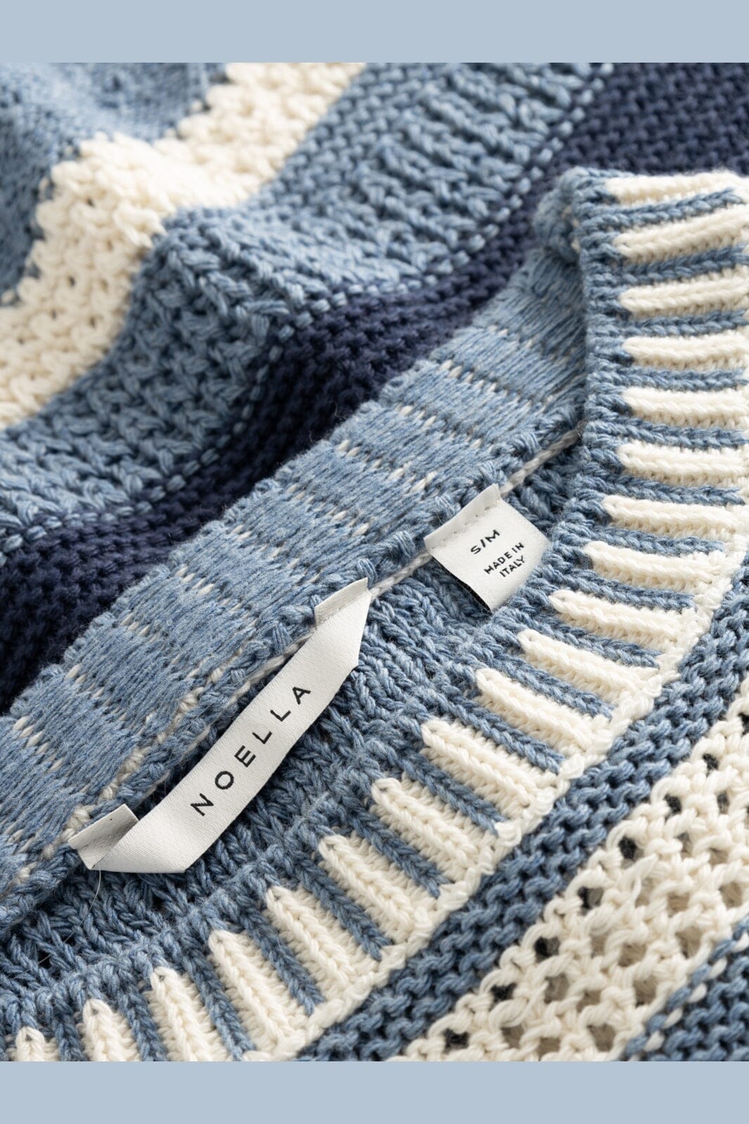 Noella - N-Marian Knit 15880001 - 1467 - Daya Blue Stripe