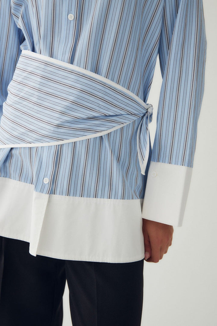 Noella - N-Marinelle Shirt 14300002 - 1398 - Coetta Blue Stripe Skjorter 
