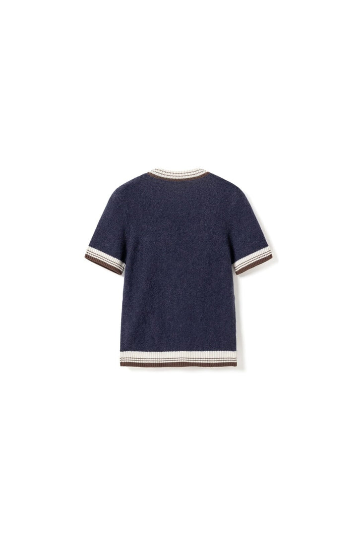 Noella - N-Marthy Knit 16400001 - 448 - Navy Brown
