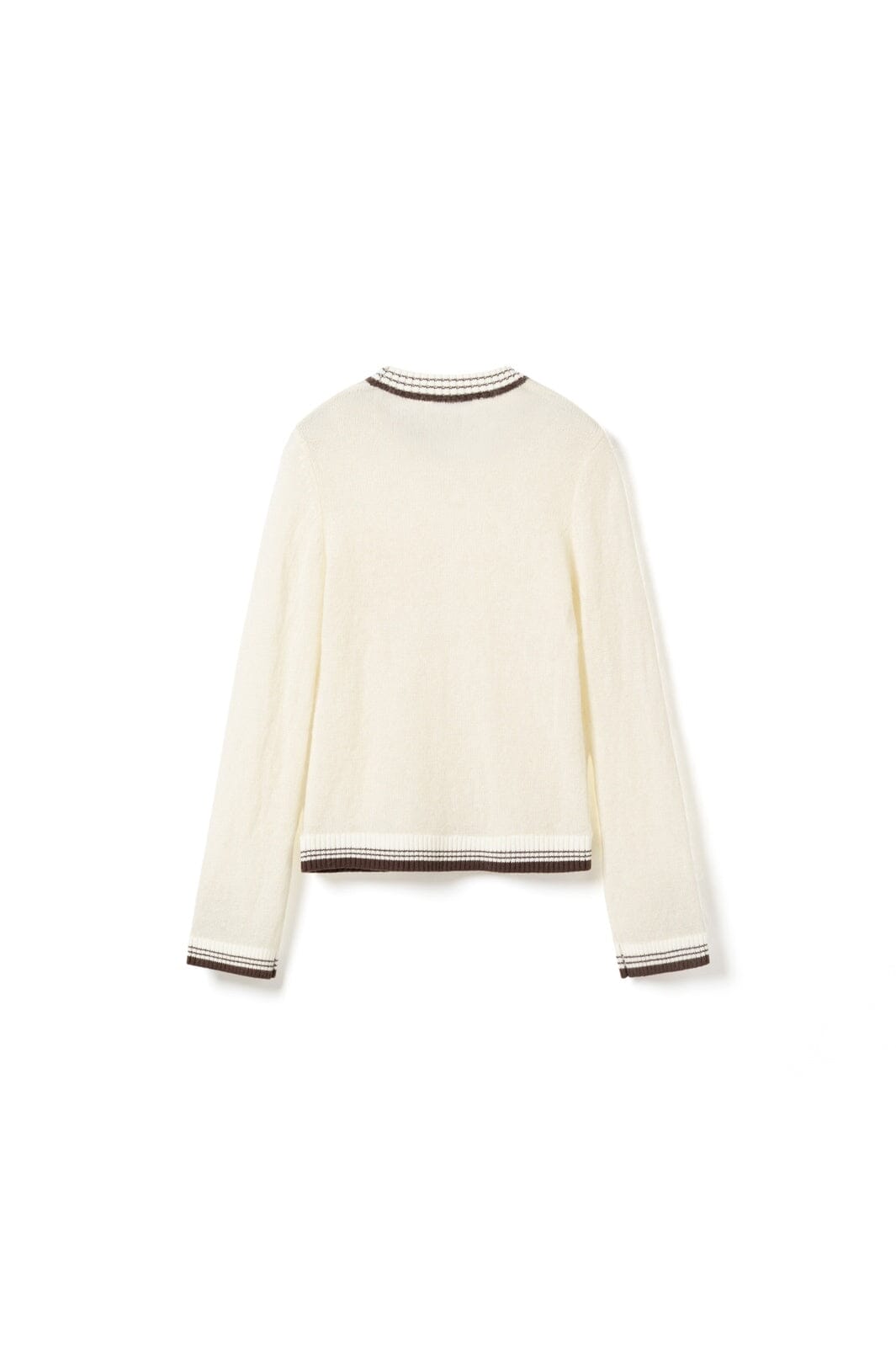 Noella - N-Marthy Ls Knit 16400002 - 1502 - Ivory Brown