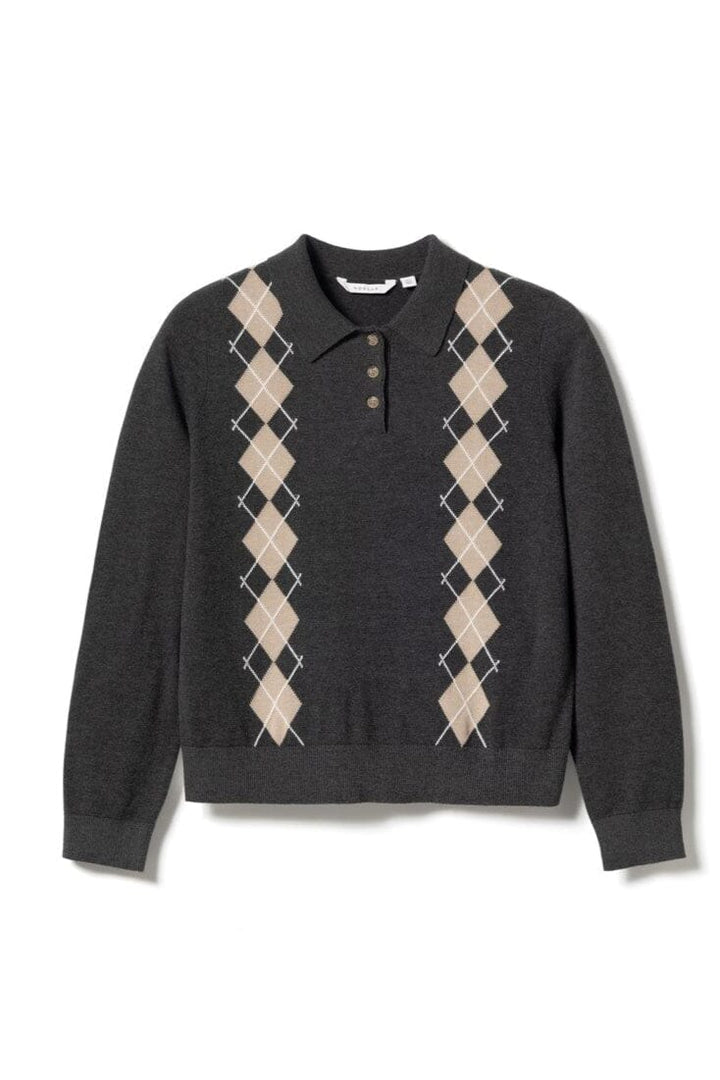 Noella - N-Maxine Knit 15000001 - 1428 - Dasha Grey Check