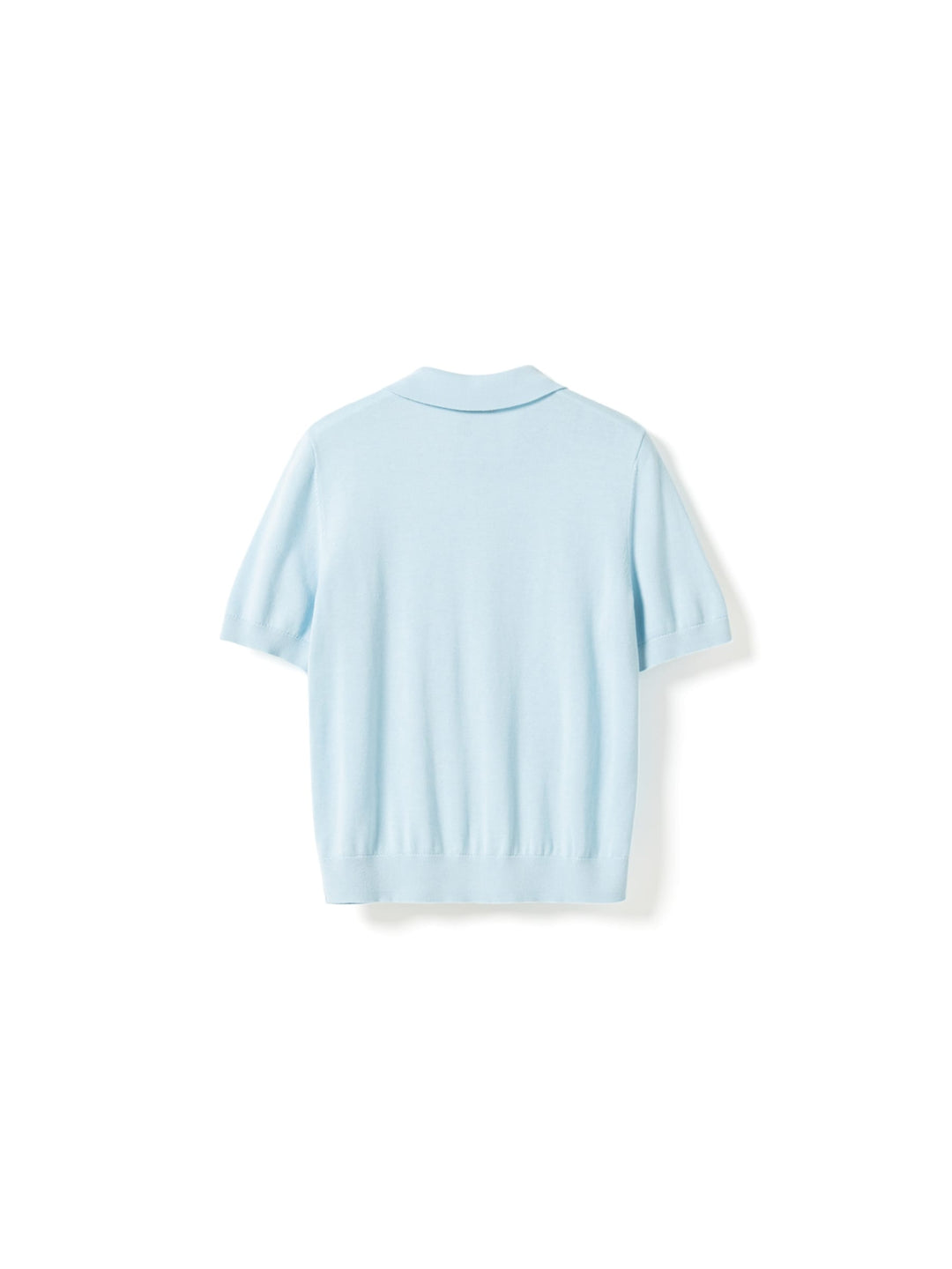 Noella - N-Maxine Ss Knit 14990003 - 975 - Air Blue Strikbluser 