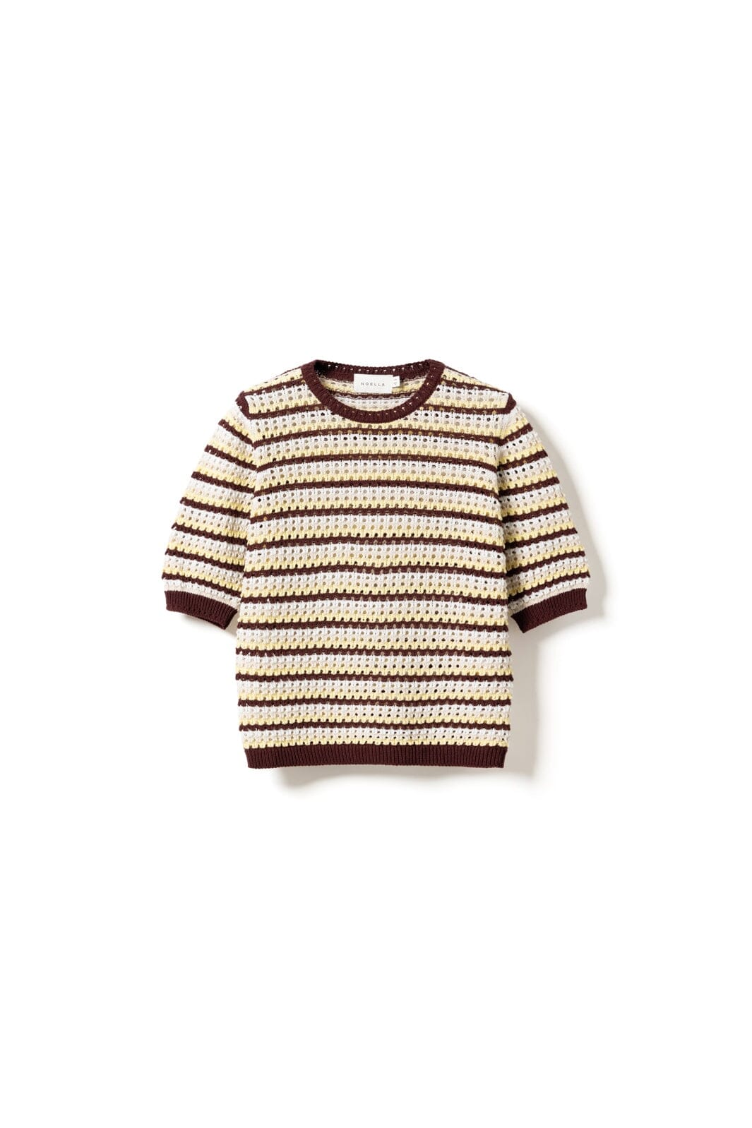 Noella - N-Maylin Knit 15770001 - 1459 - Dinah Brown Stripe