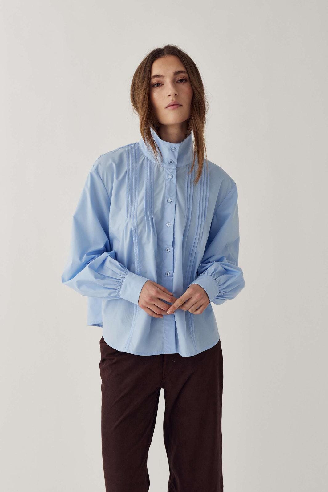 Noella - N-Maysyn Blouse 14540012 - 016 - Light Blue Skjorter 