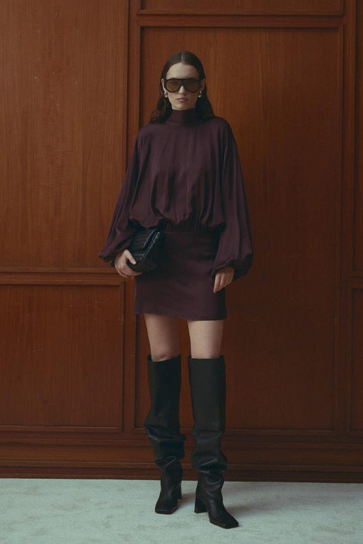 Noella - N-Melda Dress 16740001 - 1524 - Maroon Kjoler 