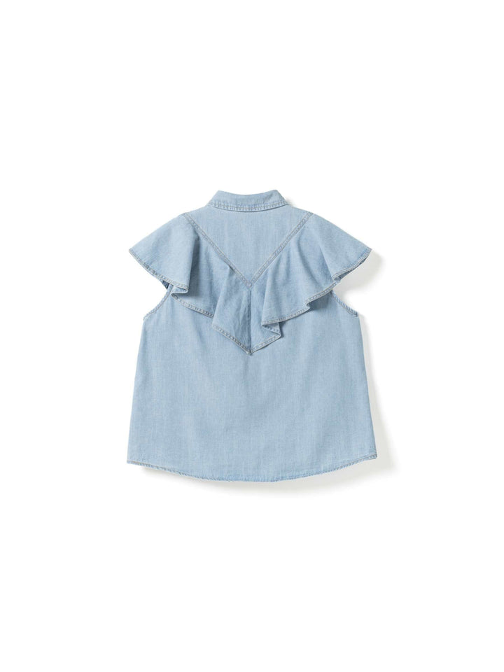 Noella - N-Micaela Ss Shirt 13320004 - 1456 - Light Wash Skjorter 