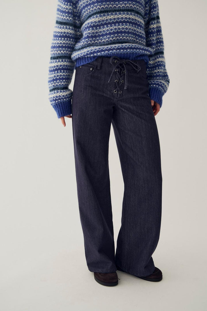 Noella - N-Mickey Jeans 16140003 - 1486 - Blue Rinse Wash Jeans 