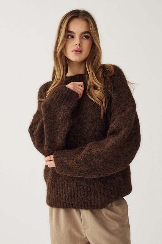 Noella - N-Monika Knit 16580002 - 674 - Chocolate