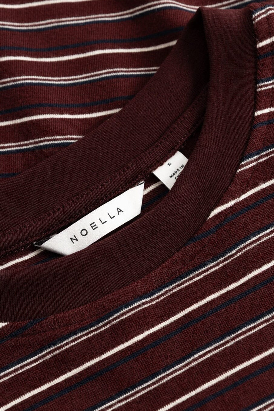 Noella - N-Mykel Ls Top 16540002 - 1511 - Dizzy Burgundy Stripe