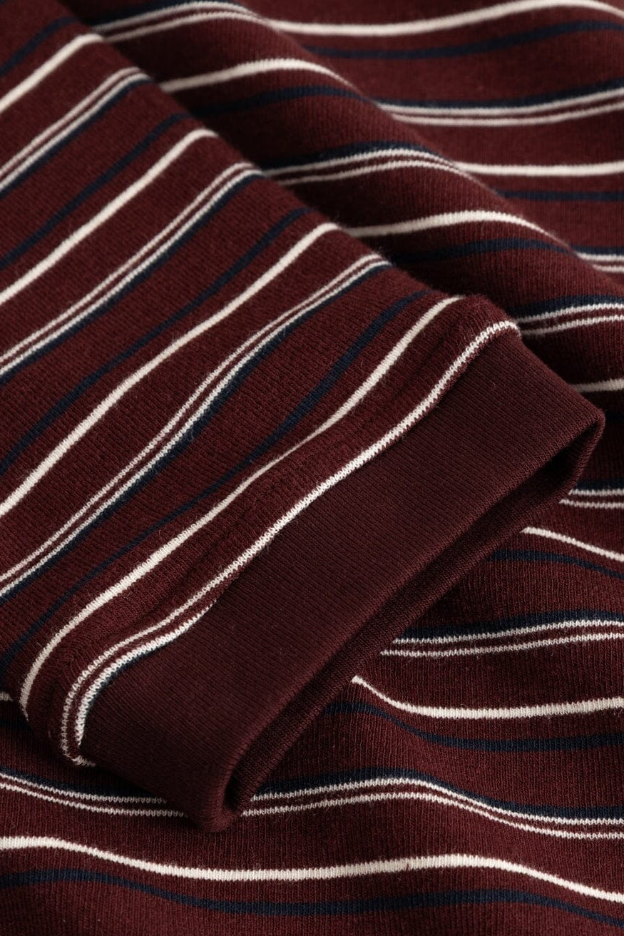 Noella - N-Mykel Ls Top 16540002 - 1511 - Dizzy Burgundy Stripe