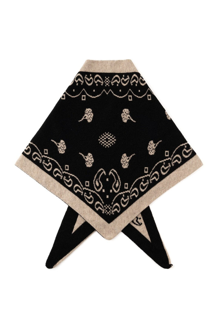 Noella - N-Neomi Scarf 17210001 - 477 - Sand Black Mix