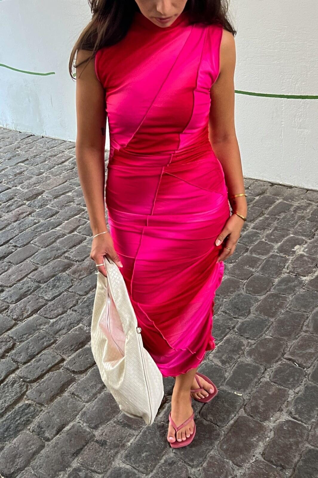 Noella - Sutton Dress 14810001 - 1420 - Dicy Pink Print Kjoler 