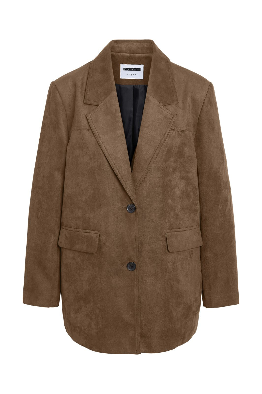 Noisy May - Nmalaya L/S Blazer - 4939415 Toffee