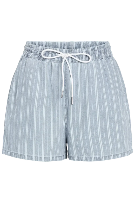 Noisy May - Nmkatri Elastic Band Shorts Bs006Lb - 4943924 Medium Blue Denim Shorts 