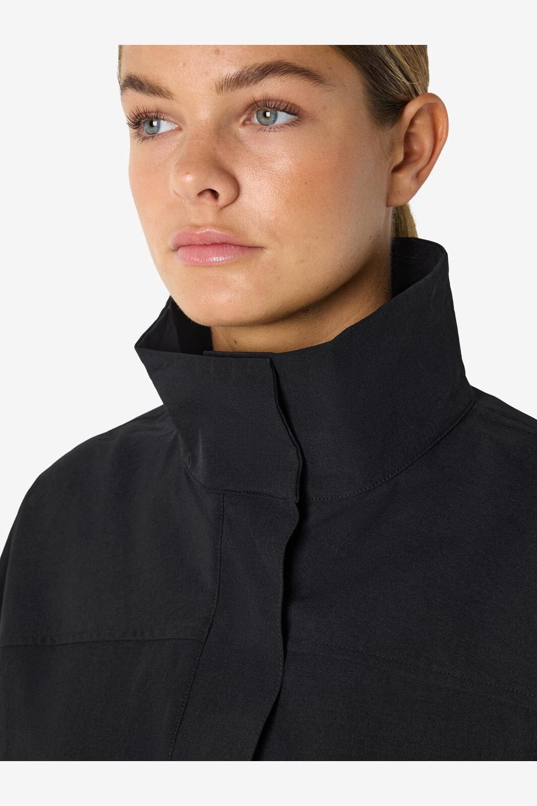 Noisy May - Nmkirby L/S Highneck Zip Jacket - 5091367 Black