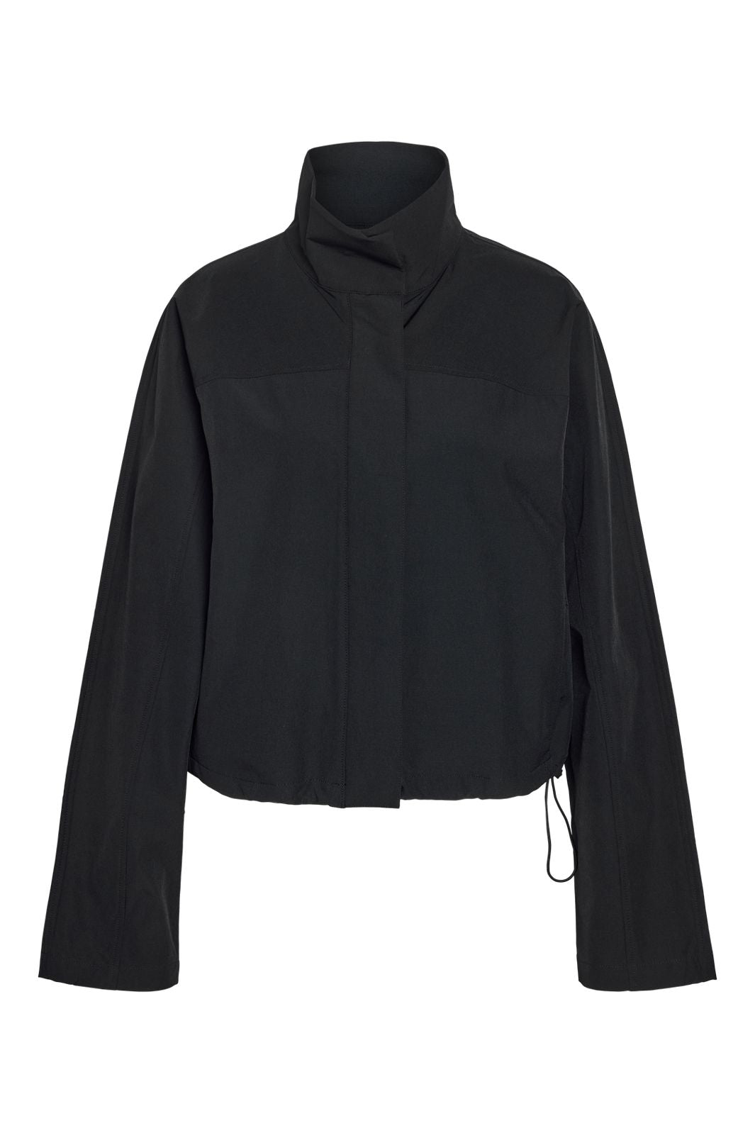 Noisy May - Nmkirby L/S Highneck Zip Jacket - 5091367 Black