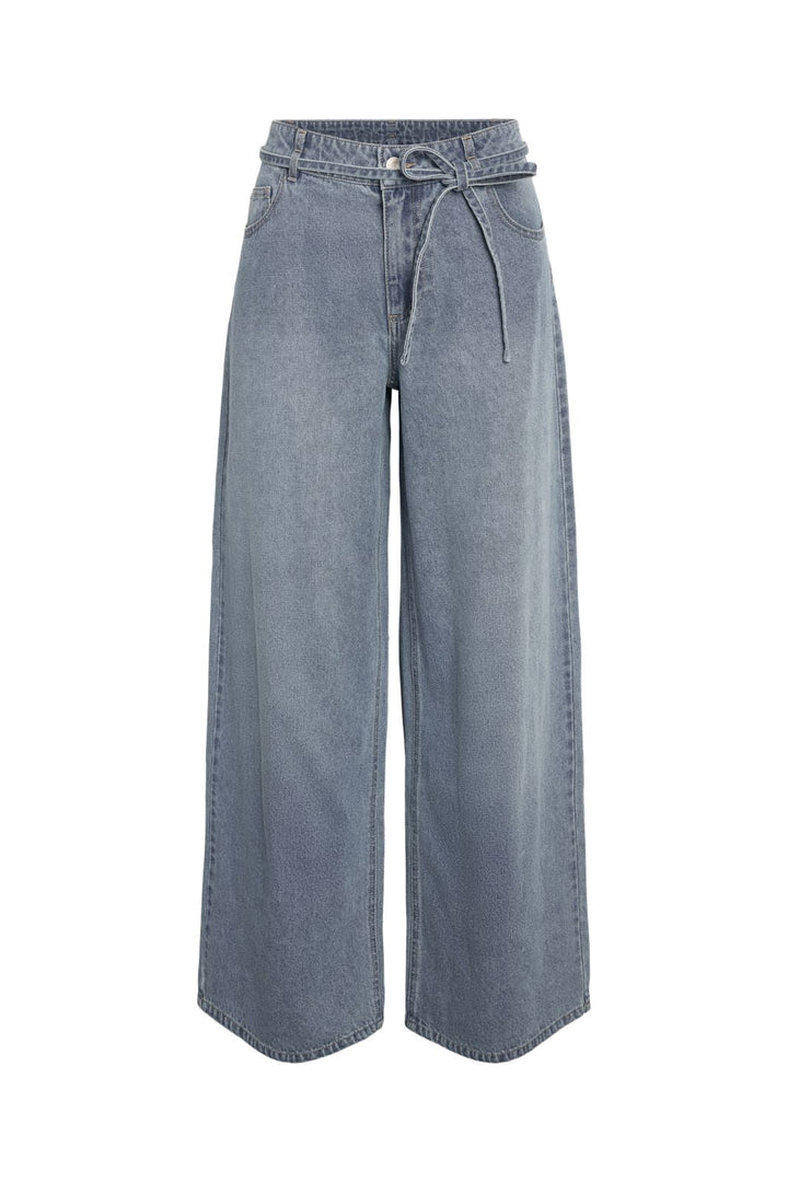 Noisy May - Nmmaisy Nw Belt Loose Jeans Bs031Lb - 4881296 Light Blue Denim