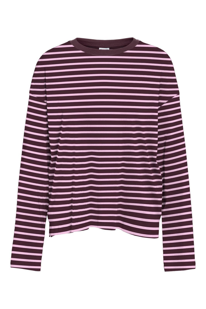 Noisy May - Nmmocca L/S Regular Fit Top - 5175146 Winetasting Pirouette