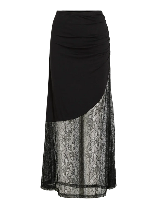 Noisy May - Nmnora Ankle Lace Skirt - 5066253 Black Nederdele 