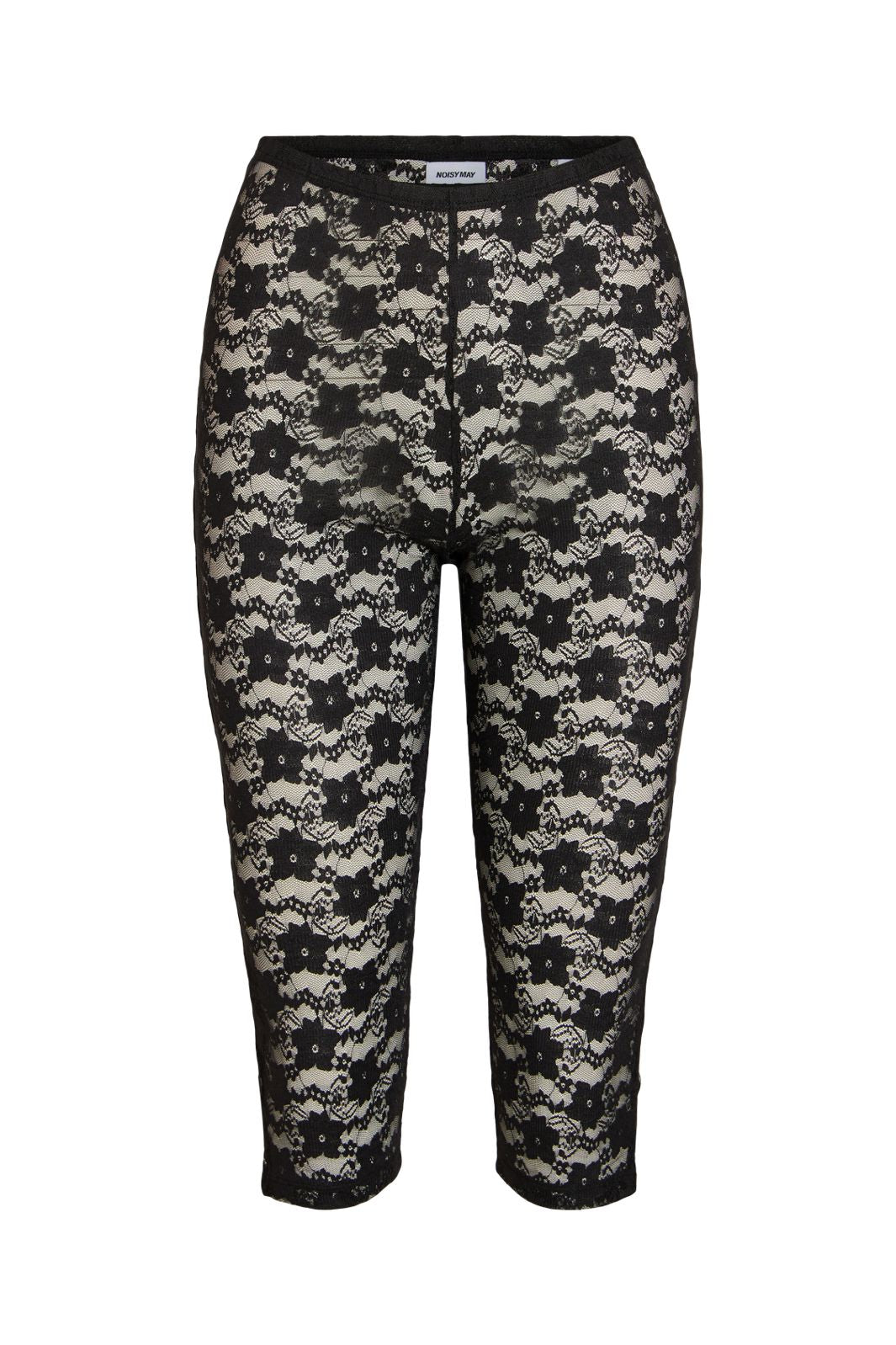 Noisy May - Nmpeppa Nw Lace Capri - 5294102 Black