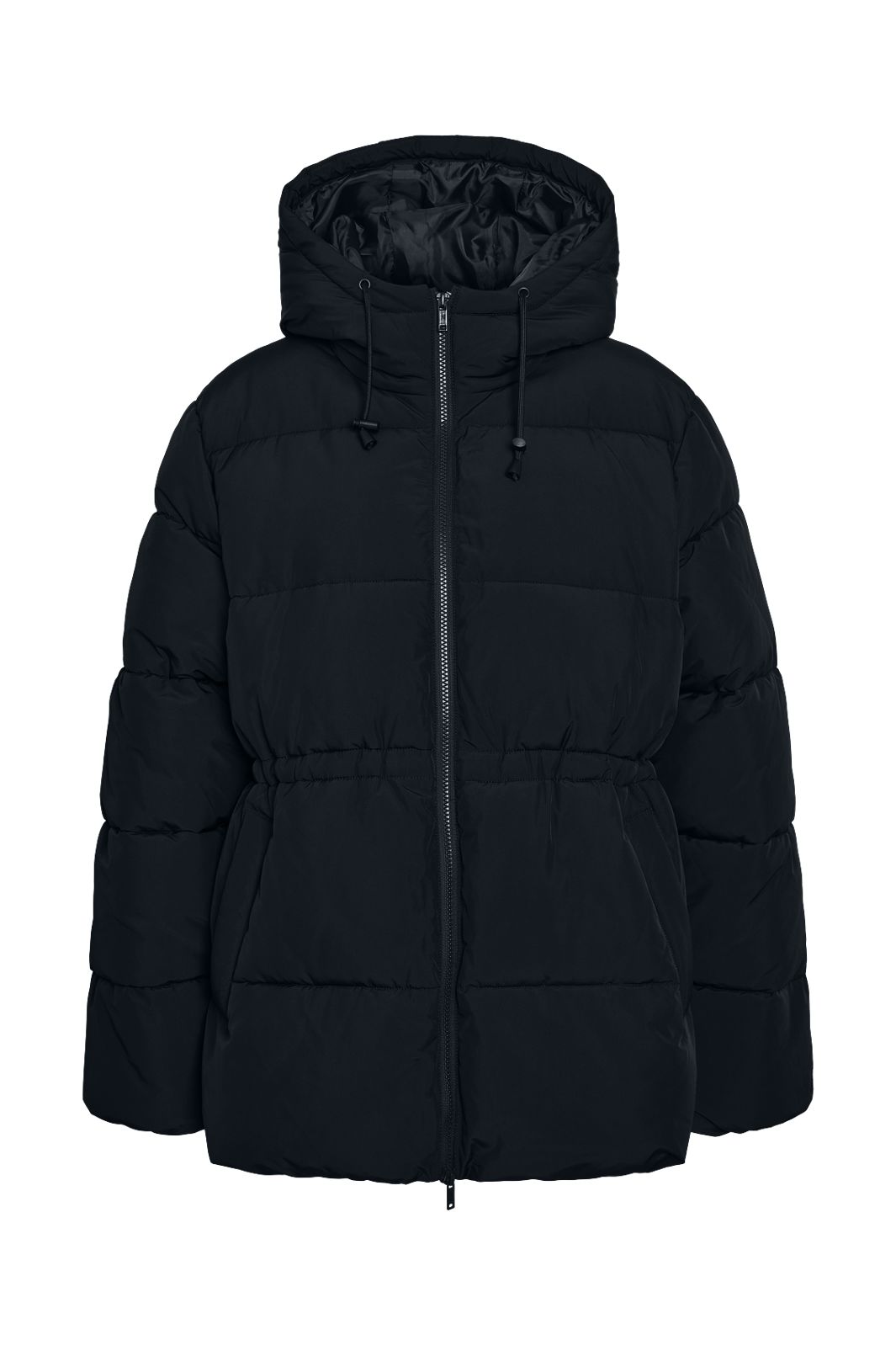 Noisy May - Nmrosy Waisted Puffer Jacket - 5104076 Black