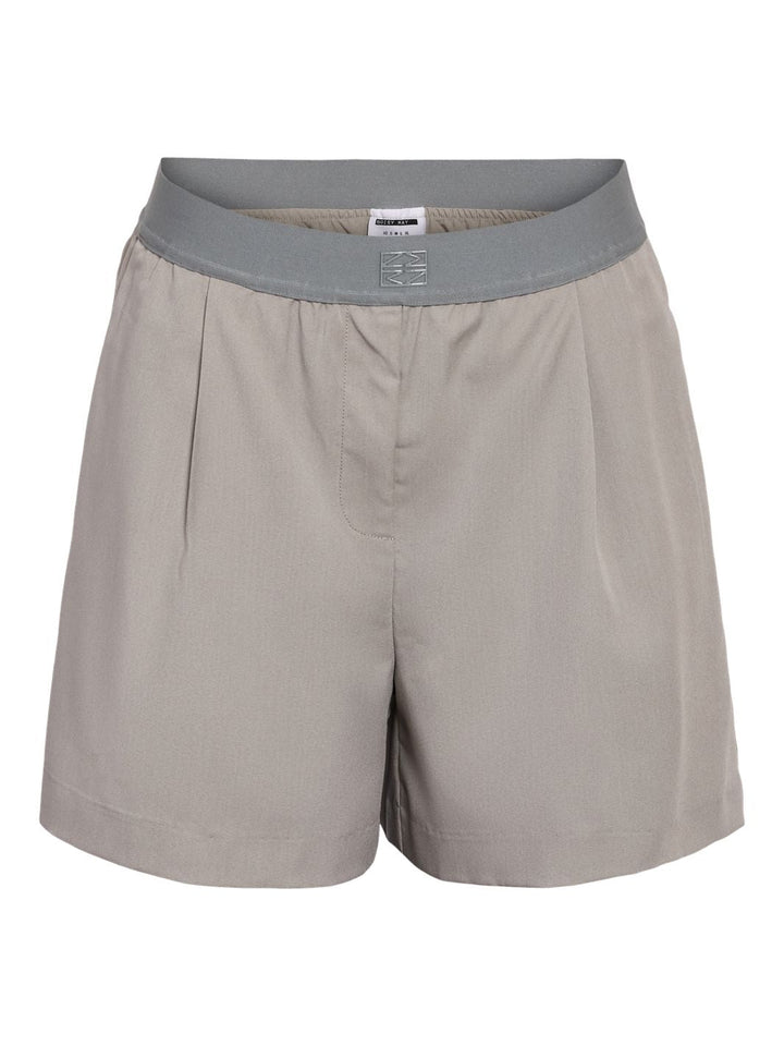 Noisy May - Nmvienna Nw Shorts - 4736784 Ghost Gray