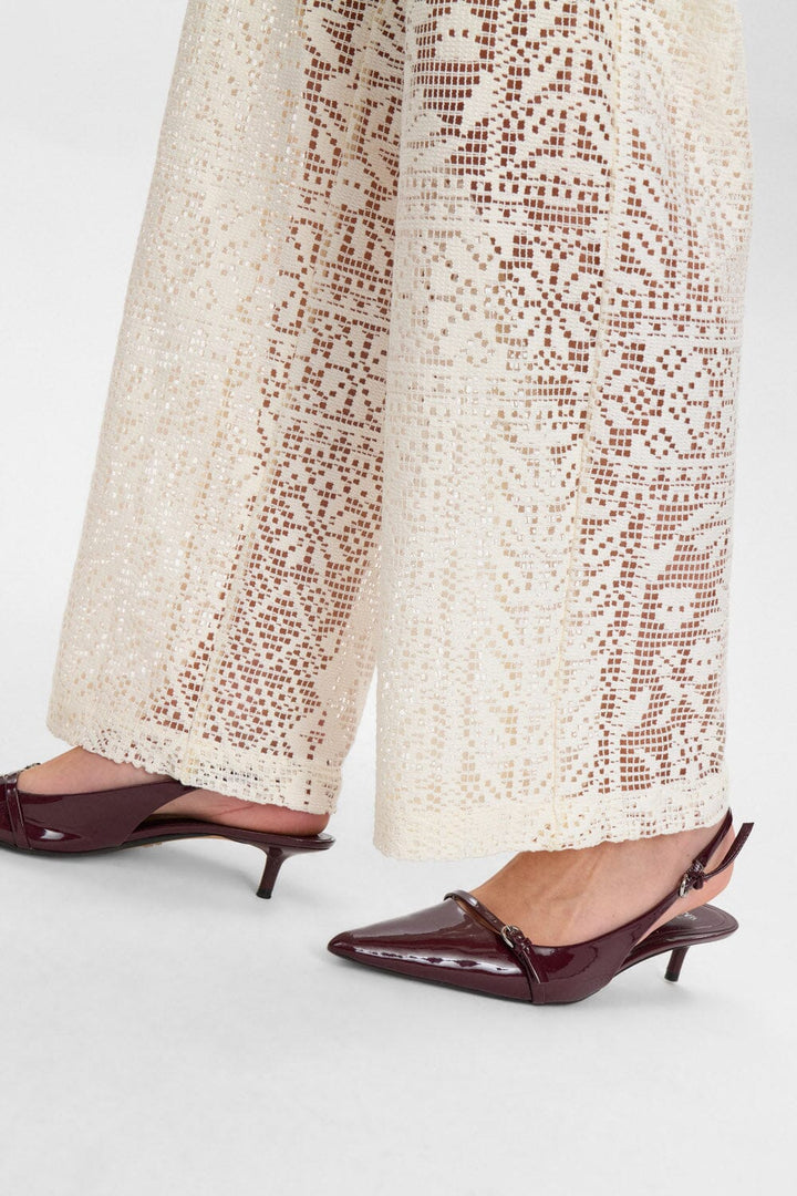 Nümph - Nuwicki Pants 705530 - Cloud Dancer Bukser 