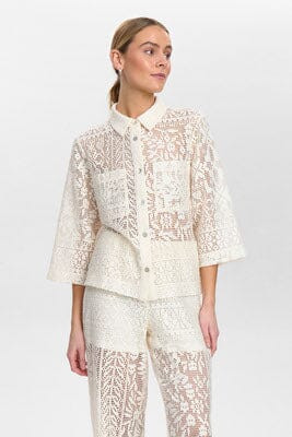 Nümph - Nuwicki Shirt 705531 - Cloud Dancer 