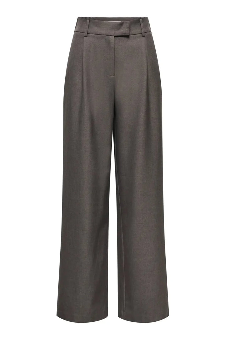 Only - Onllinda Str Mel Pants Tlr - 5035968 Chocolate Torte Melange