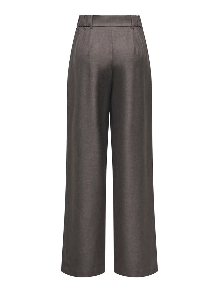 Only - Onllinda Str Mel Pants Tlr - 5035968 Chocolate Torte Melange