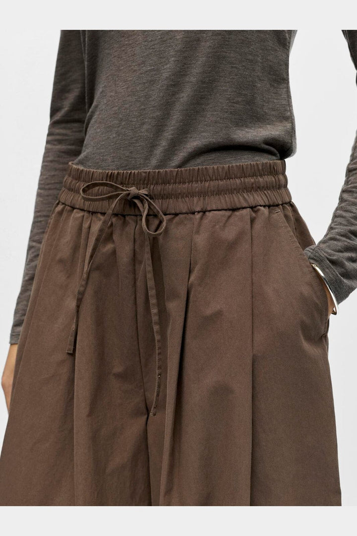 Object - Objberta Barrel Pant - 5094391 Seal Brown