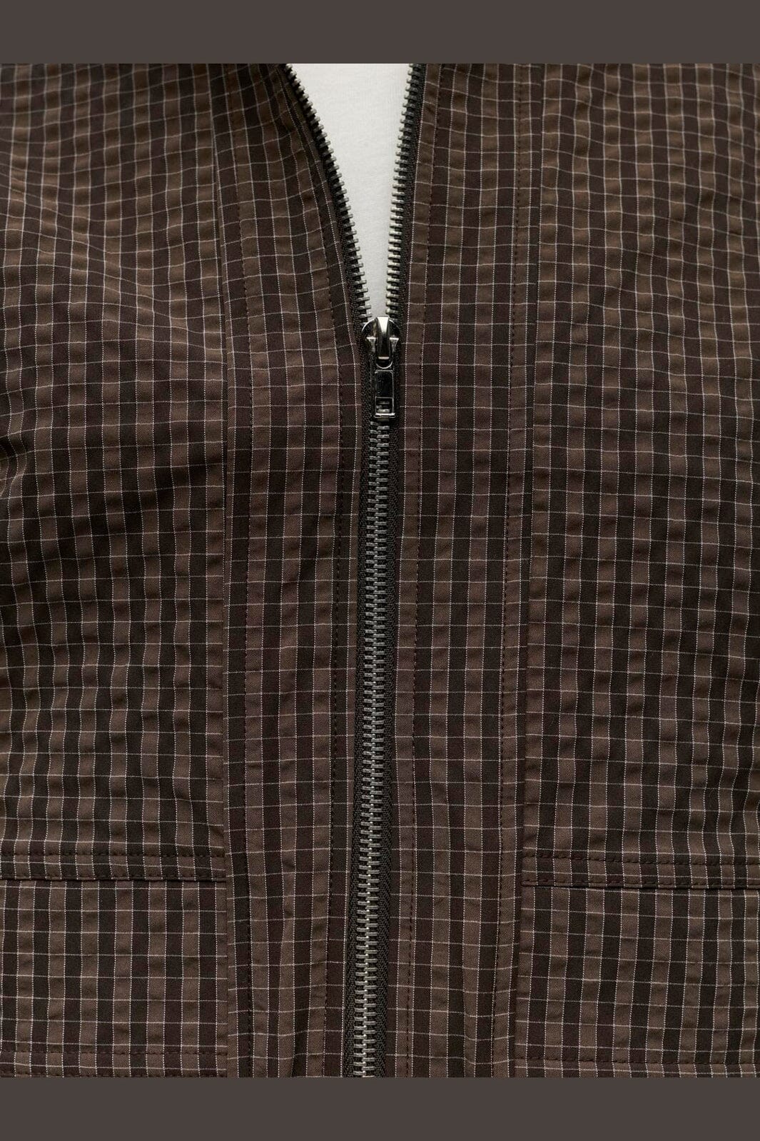 Object - Objlevi L/S Track Jacket - 5125454 Seal Brown Brown/White