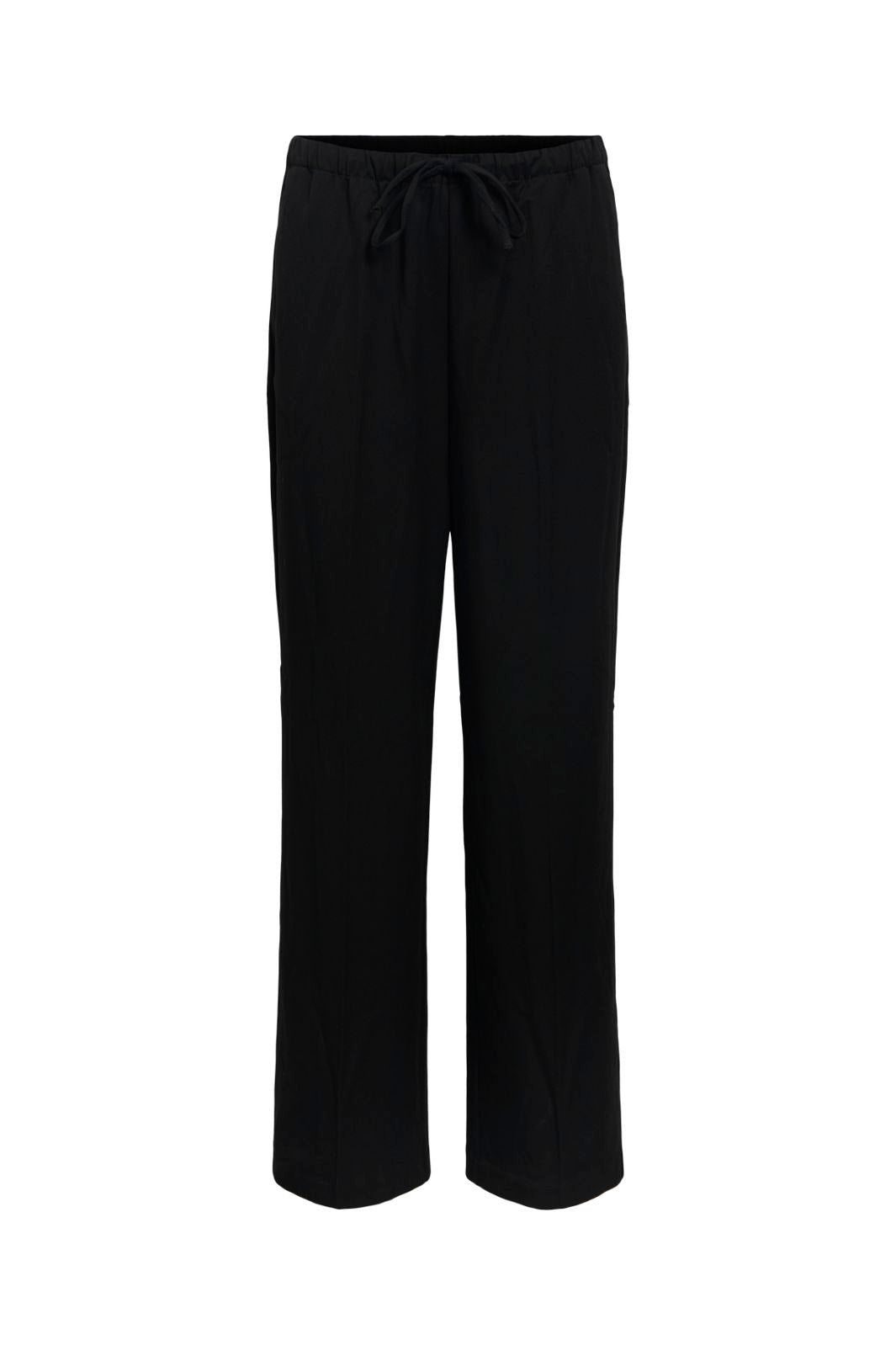 Object - Objlisa Tie Wide Pant - 5191830 Black