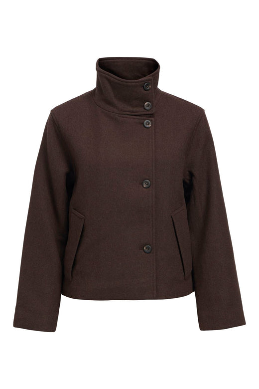 Object - Objriki Re Short Jacket - 5103986 Seal Brown