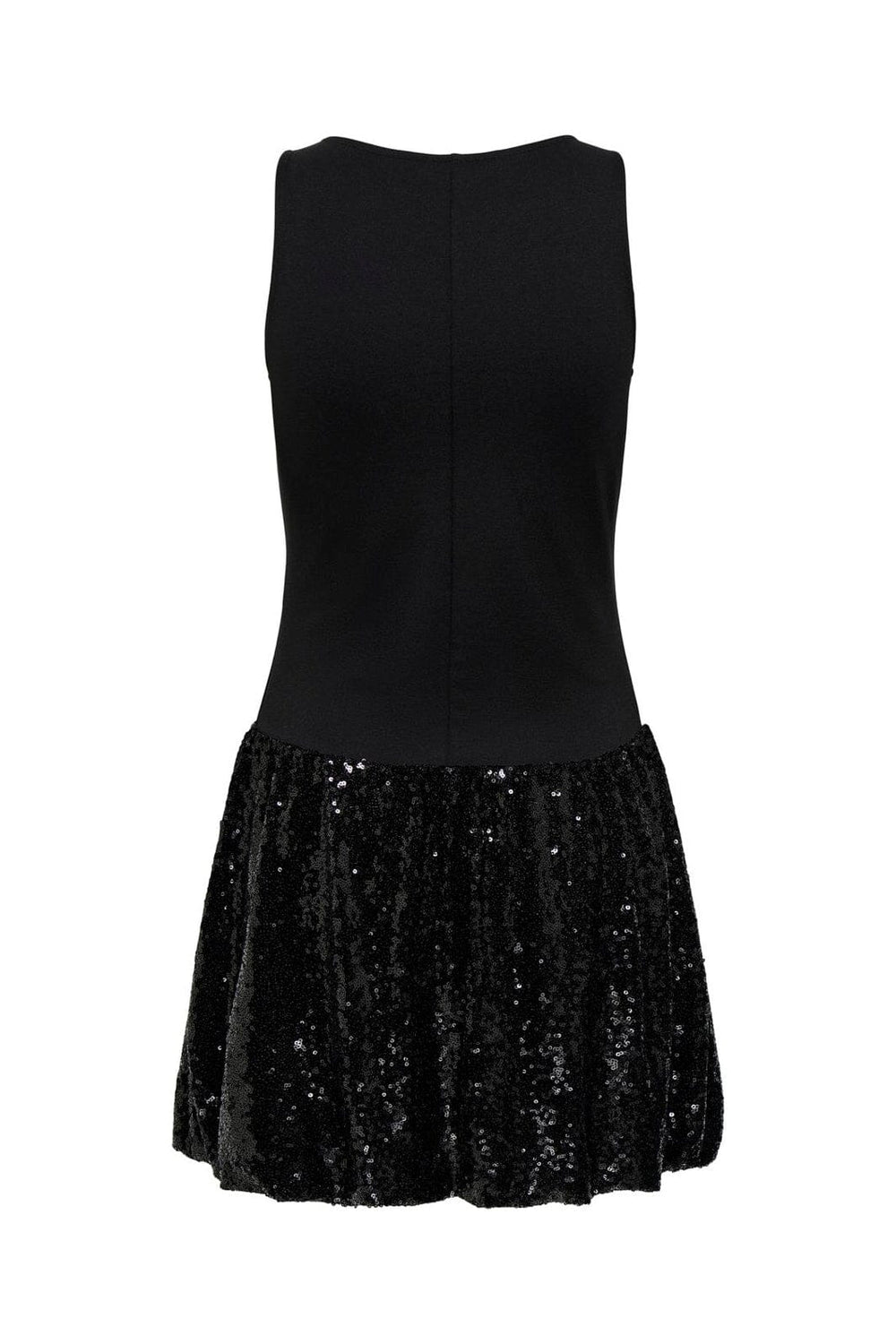 Only - Oha Sl Sequins Balloon Dress - 5046446 Black