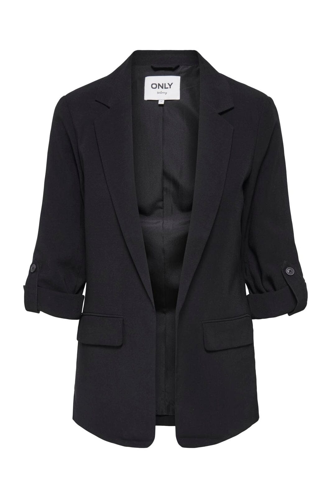 Only - Onlaris Life 3/4 Loose Blazer Cc - 4726183 Black