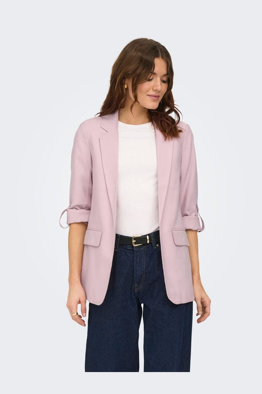 Only - Onlaris Life 3/4 Loose Blazer Cc - 4978904 Burnished Lilac