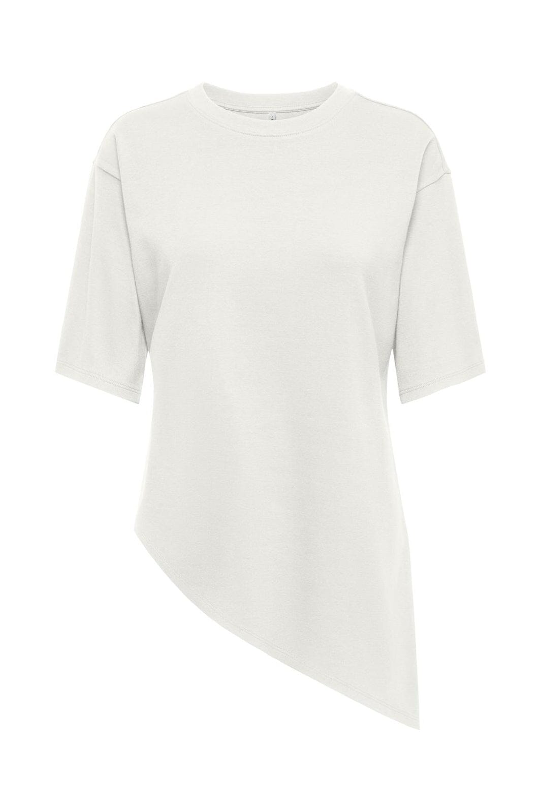 Only - Onlasta 2/4 Asymmetric Top - 5192541 Cloud Dancer