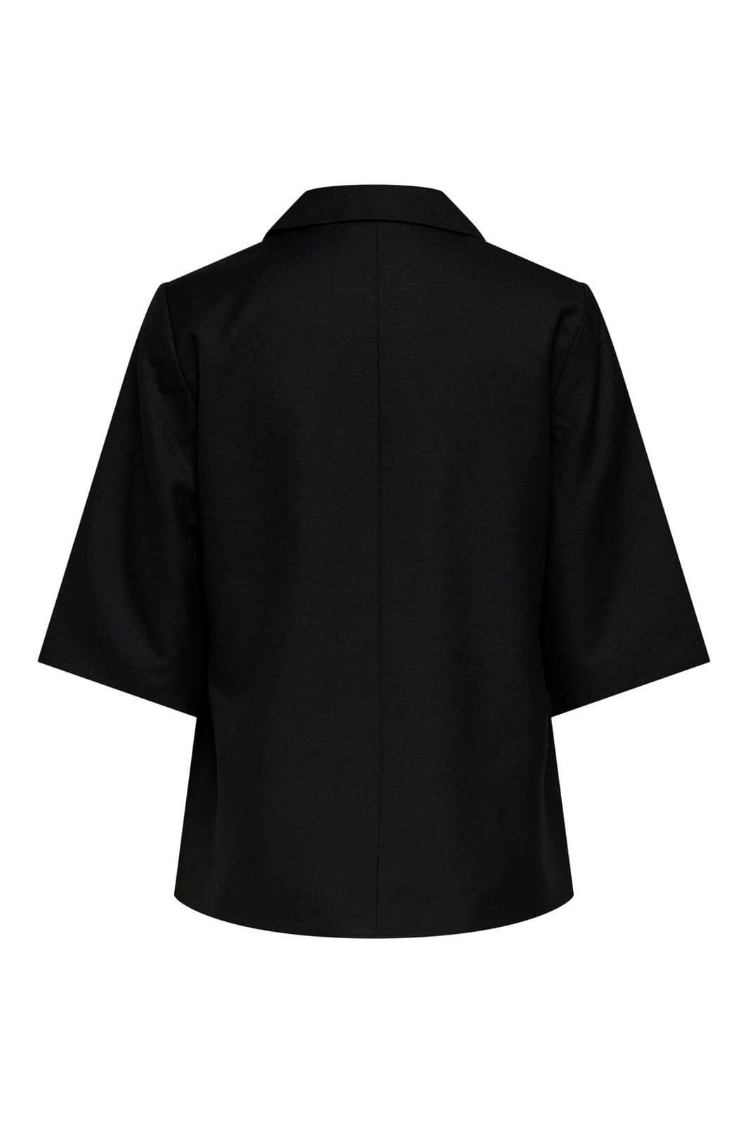 Only - Onlbaia 2/4 Linen Bl Blazer Tlr - 5018858 Black