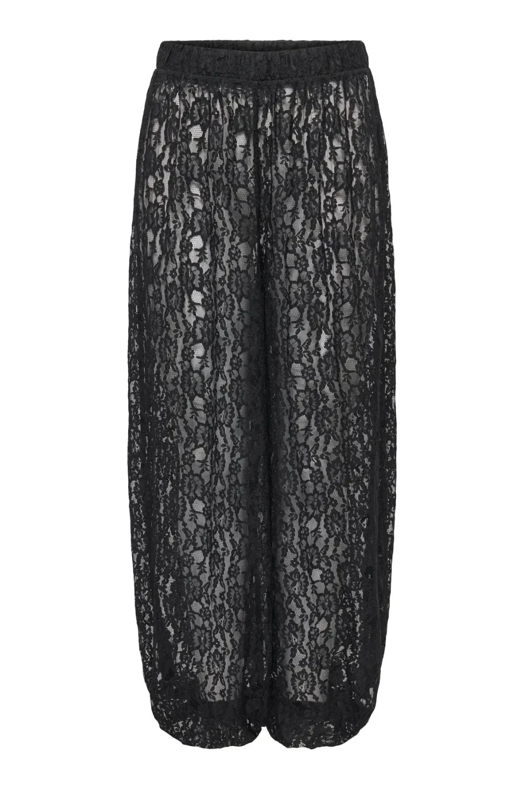Only - Onlbea Lace Balloon Pants - 5104941 Black Bukser 