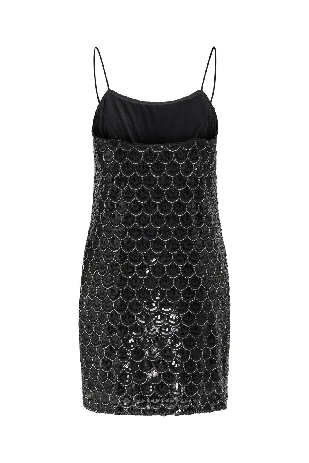 Only - Onlbrielle Strap Sequins Dress - 4866308 Black