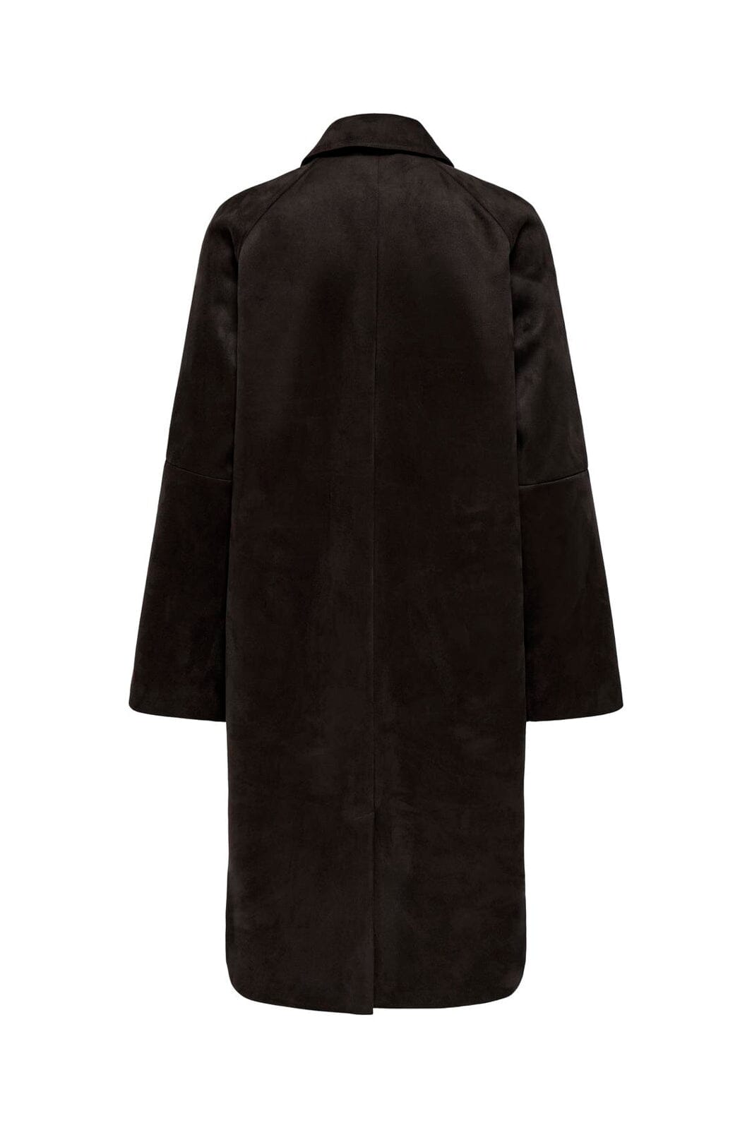 Only - Onlcarolina Long Faux Suede Coat - 5140394 Java