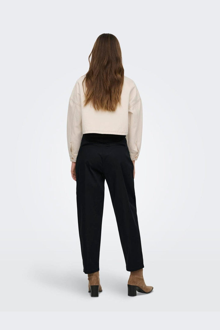 Only - Onlcasil Barrel Chino Pant Cc - 4983341 Black
