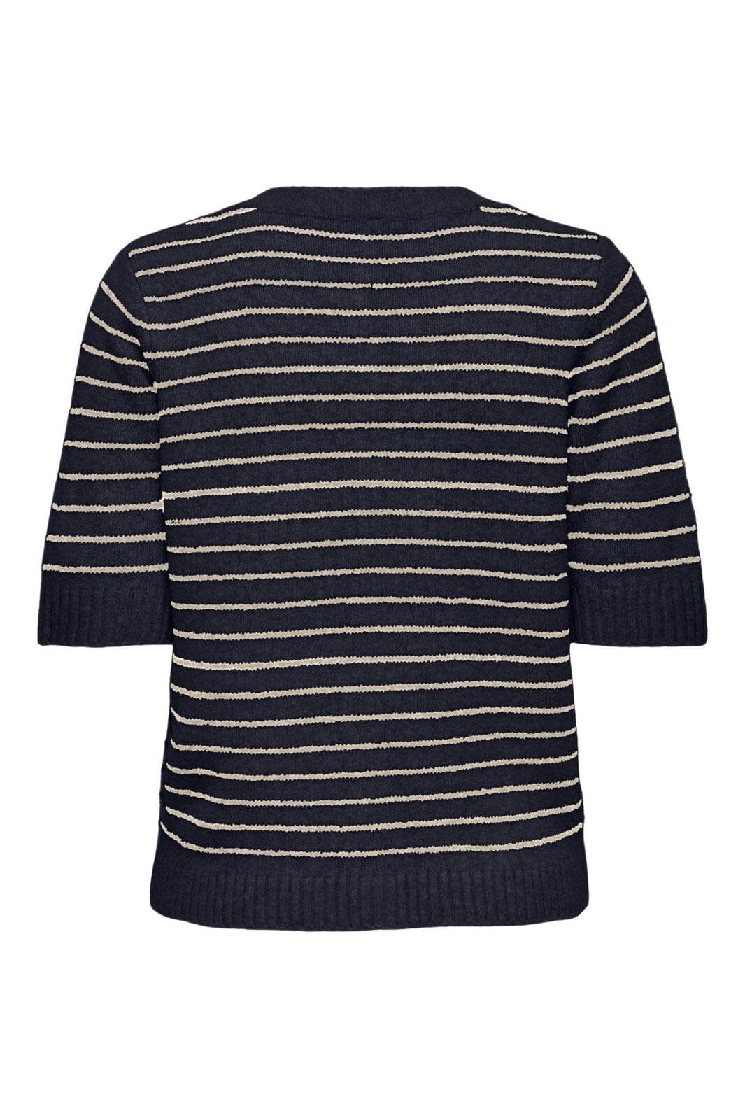 Only - Onlchester Life Ss Stripe Cardi Cc Knt - 4959812 Night Sky Humus/Mel/Silver Button