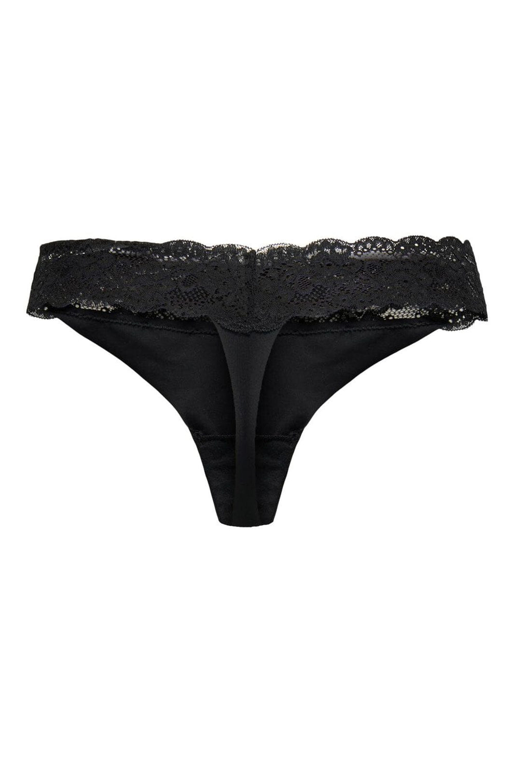 Only - Onlchloe Lace Thong Acc - 4792318 Black
