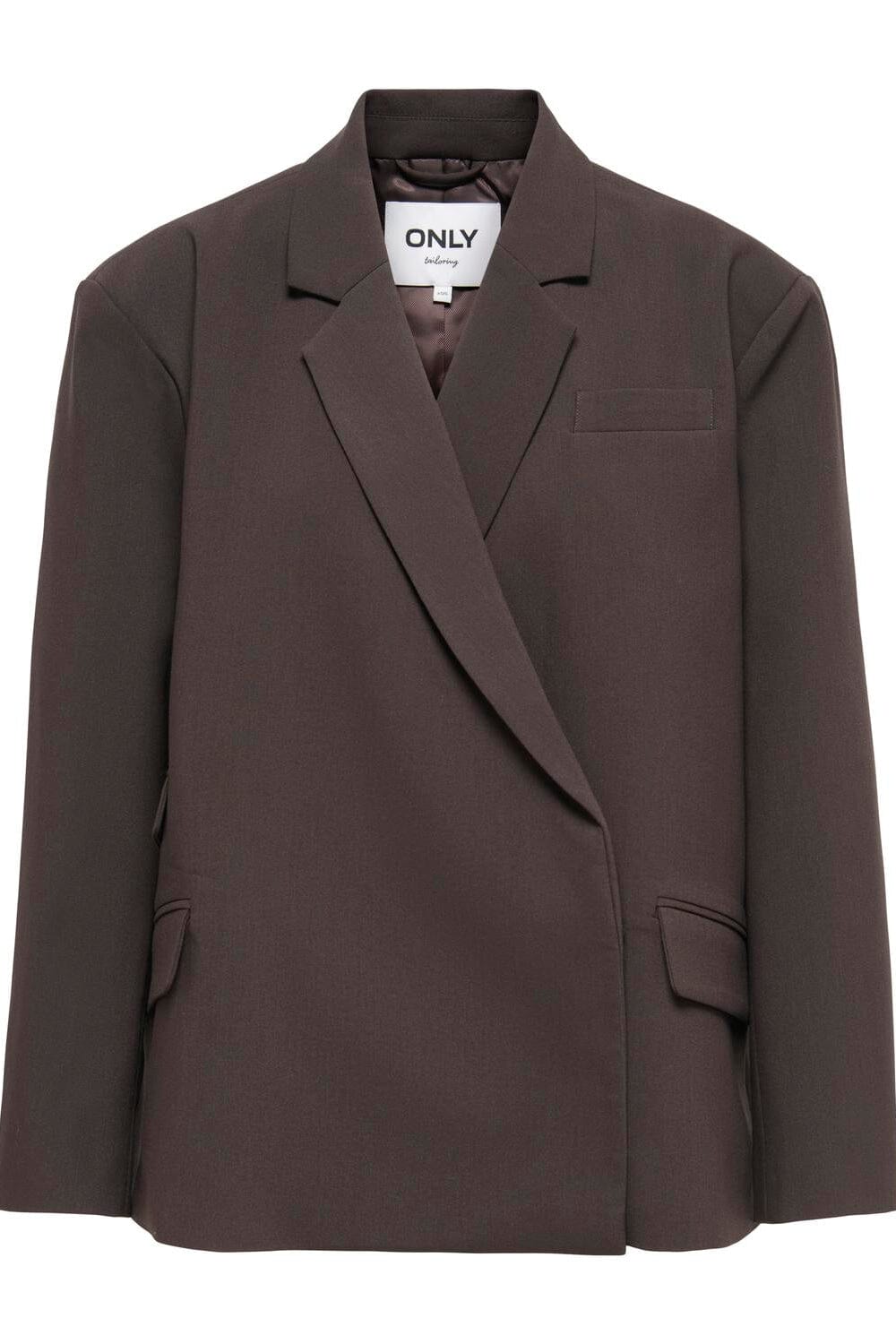 Only - Onlcilia-Raven L/S Oversize Blazer Tlr - 5141253 After Dark Blazere 