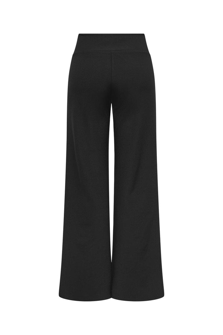 Only - Onlclever Life Wide Pant - 4857647 Black