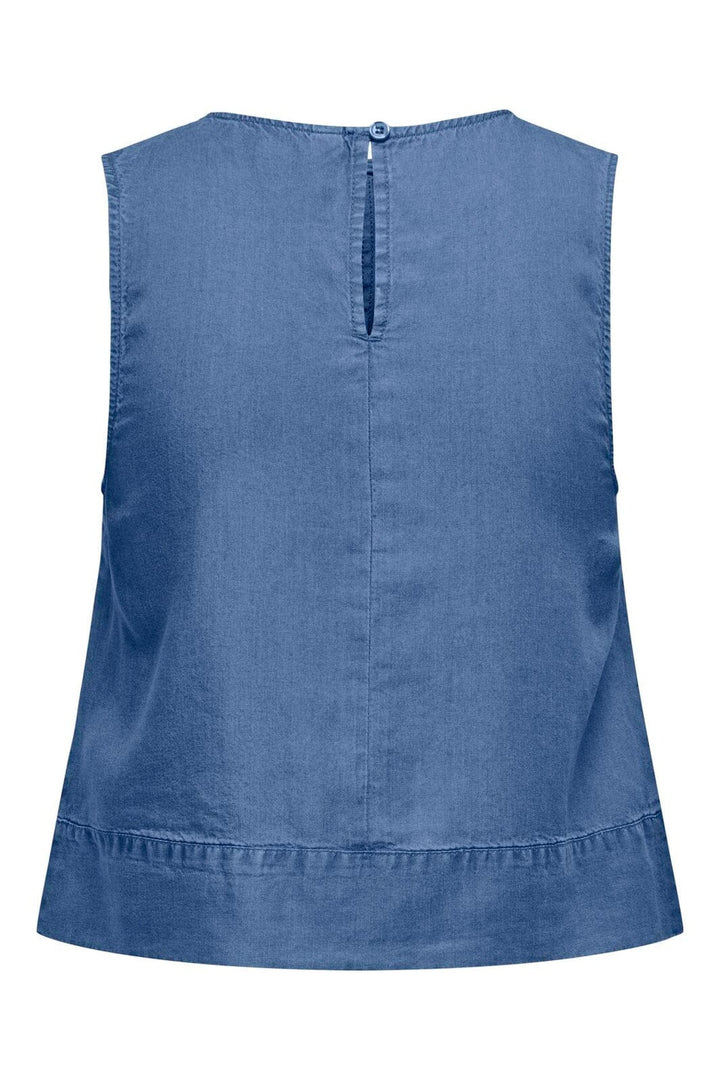 Only - Onldorsi Charis Sl Top Cc - 4910860 Medium Blue Denim